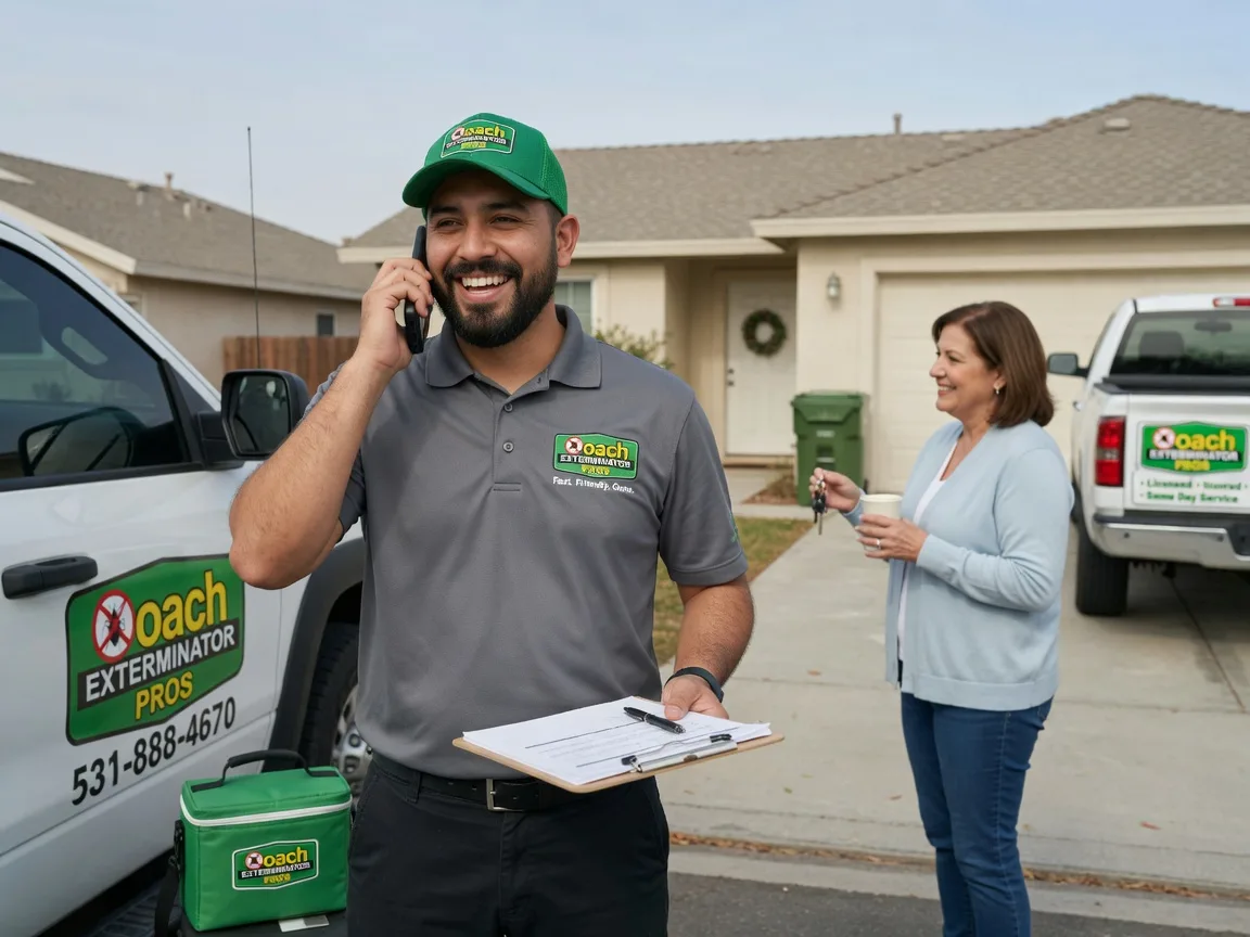 Pest Control Roach Exterminator Minford, OH FAQs